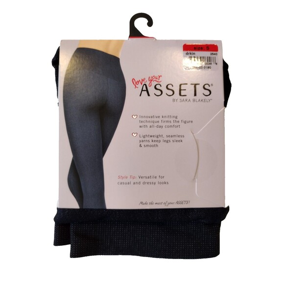 ⚡️ASSETS by Spanx Women's Slimming Leggings Seamless - Indigo Small - Picture 1 of 5